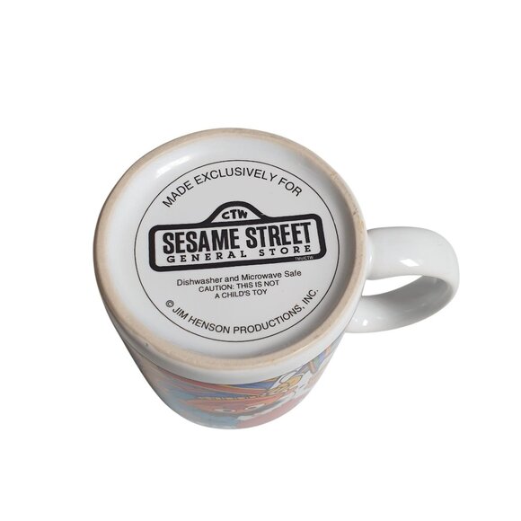 Sesame Street 25th Anniversary Ceramic Mug With Colorful Characters Design - Picture 4 of 5